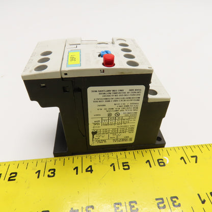 Siemens 3RU1116-1KB1 600VAC Overload Relay 9-12A Trip