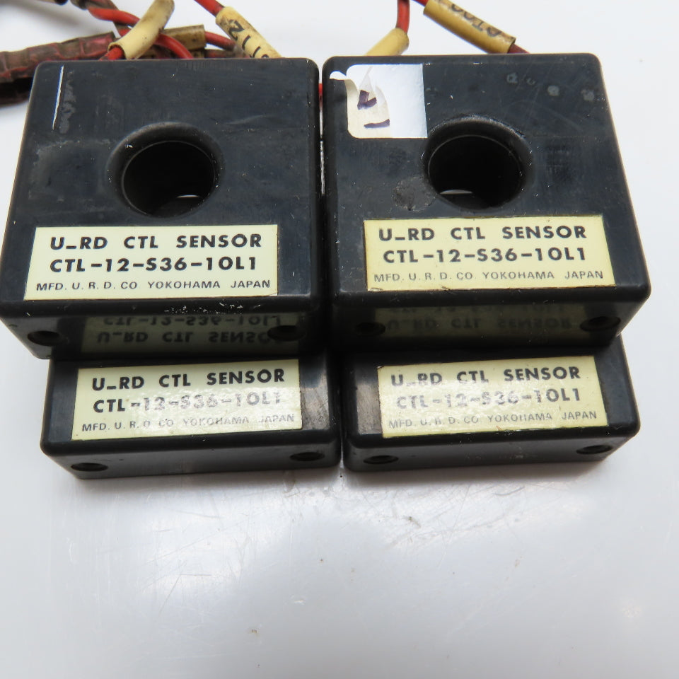URD Co. Yokohama CTL-12S-36-10L1 AC Current Sensor Lot Of 4
