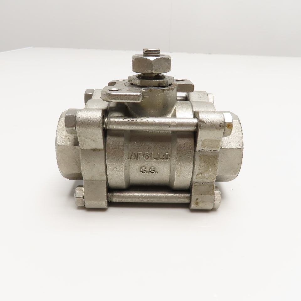 Apollo 1" Socket Weld Stainless Steel Ball Valve Needs Handle 1500 WOG