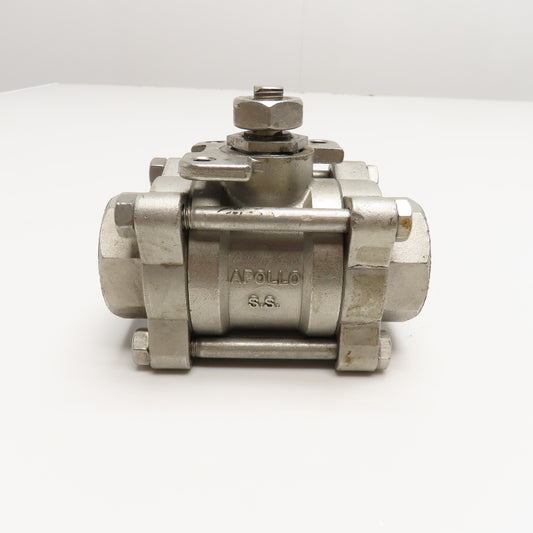 Apollo 1" Socket Weld Stainless Steel Ball Valve Needs Handle 1500 WOG