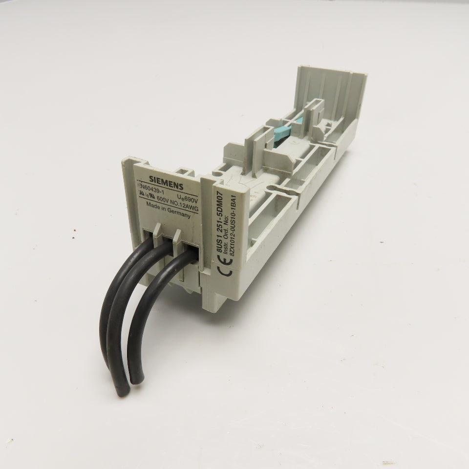 Siemens 8US1 251-5DM07 600V Bus Bar Connector