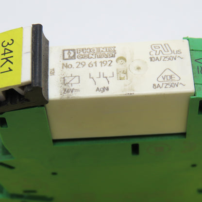 Phoenix Contact PLC-BSP-24UC/21-21 24VAC/DC Relay Socket 2961192 Relay 250V 10A
