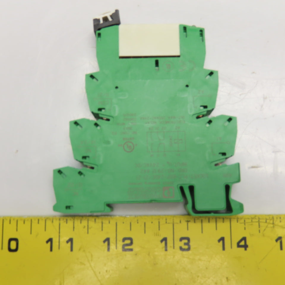Phoenix Contact PLC-BSP-24UC/21-21 24VAC/DC Relay Socket 2961192 Relay 250V 10A