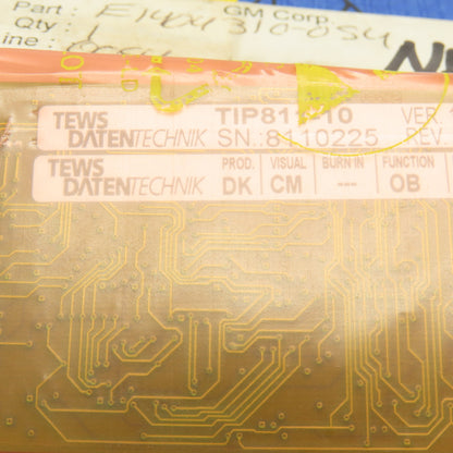 Tews TIP811-10 Ver 1 Rev C Interface Module