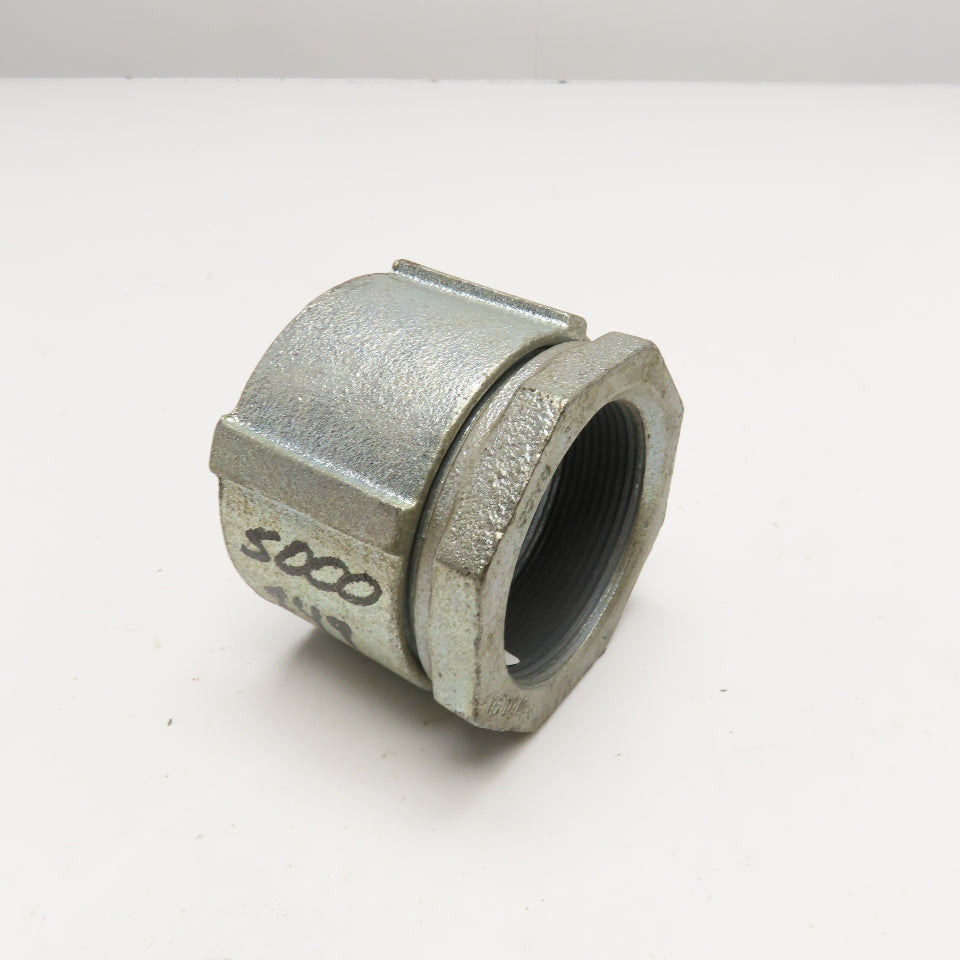 Raco 2" IMC Rigid 3 Piece Electroplated Zinc Coupling