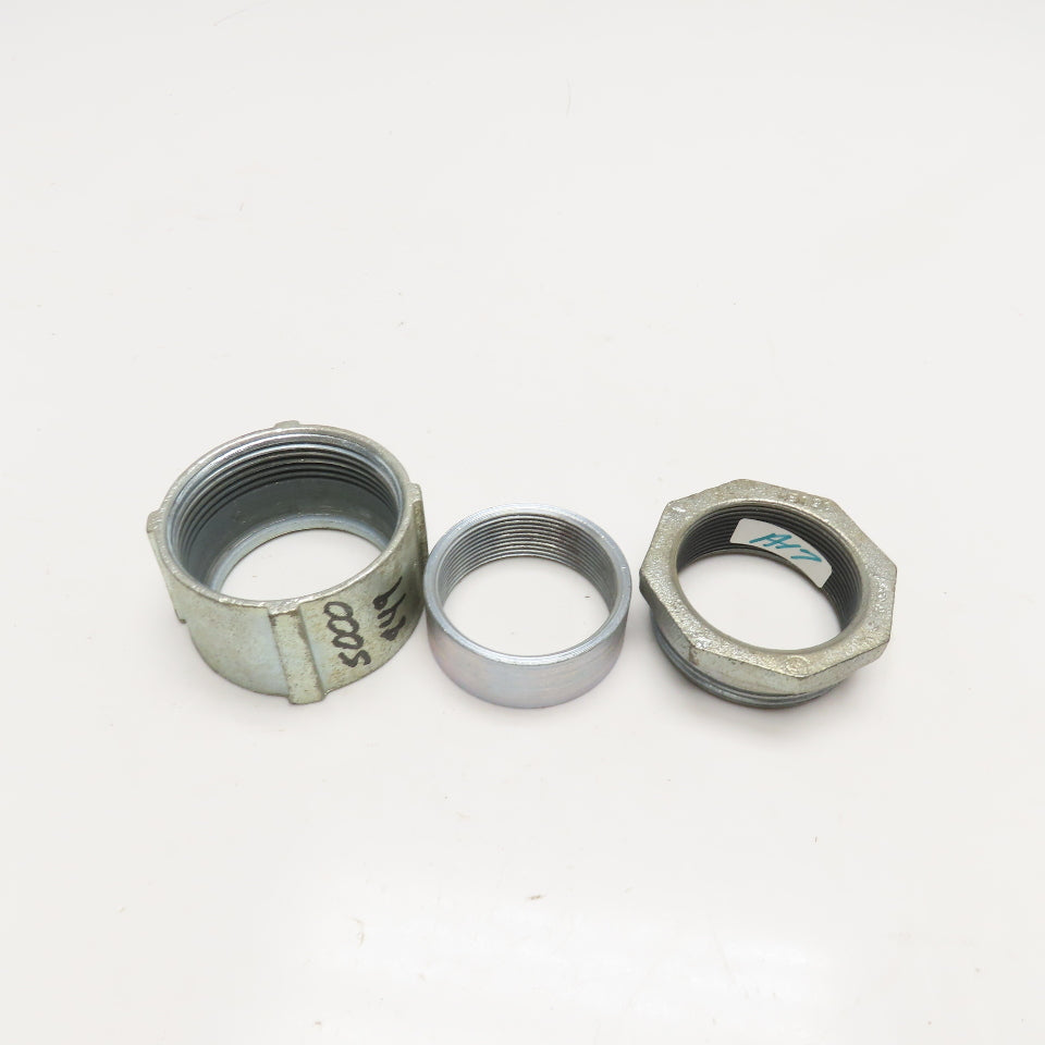 Raco 2" IMC Rigid 3 Piece Electroplated Zinc Coupling