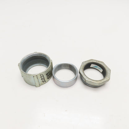 Raco 2" IMC Rigid 3 Piece Electroplated Zinc Coupling