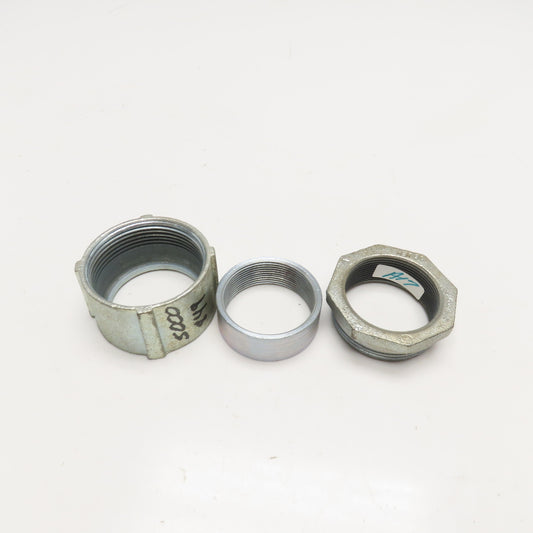 Raco 2" IMC Rigid 3 Piece Electroplated Zinc Coupling