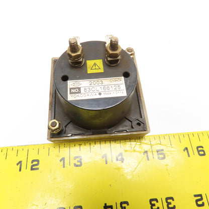 Yokogawa 2003 0-75V DC Voltage Analog Ammeter Panel Meter