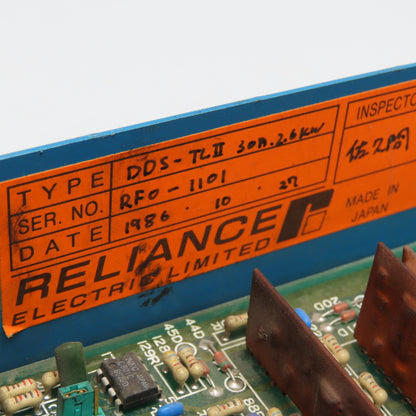 Reliance DSA-MTR-30A DDS-TLII AC Servo Drive 2.6kW