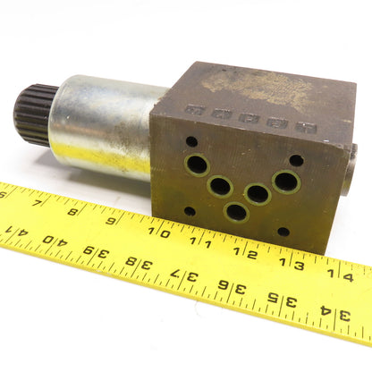 Bosch 081WV10P1V1012WS024/00 5/2 Position Hydraulic Directional Valve 24V Coil