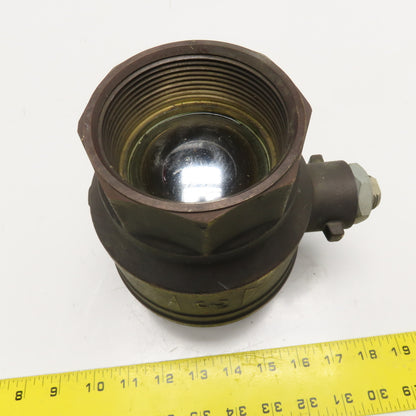 3" NPT Brass Ball Valve 450 CWP PN30 MS58 Needs Handle