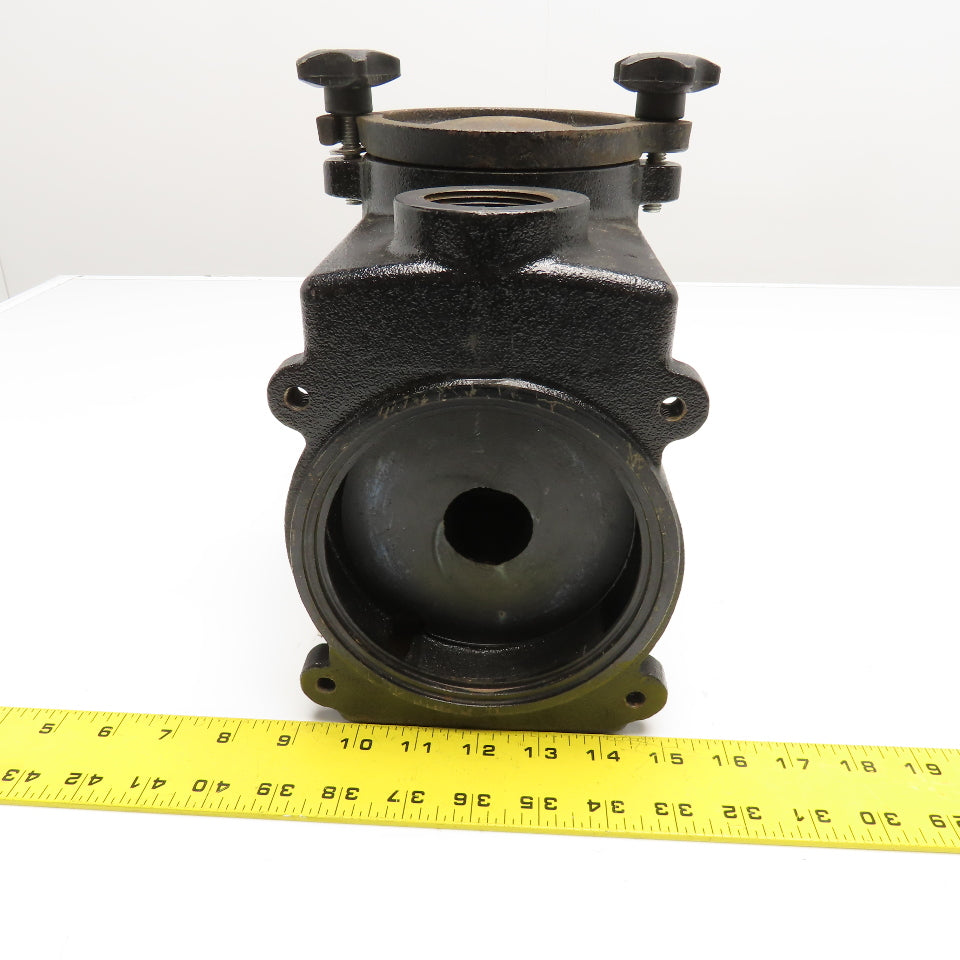 Quick Lid Style Cast Iron Pump Mounted Strainer Basket 1-1/2" NPT