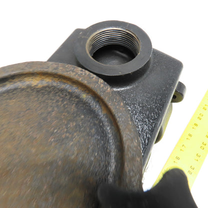 Quick Lid Style Cast Iron Pump Mounted Strainer Basket 1-1/2" NPT