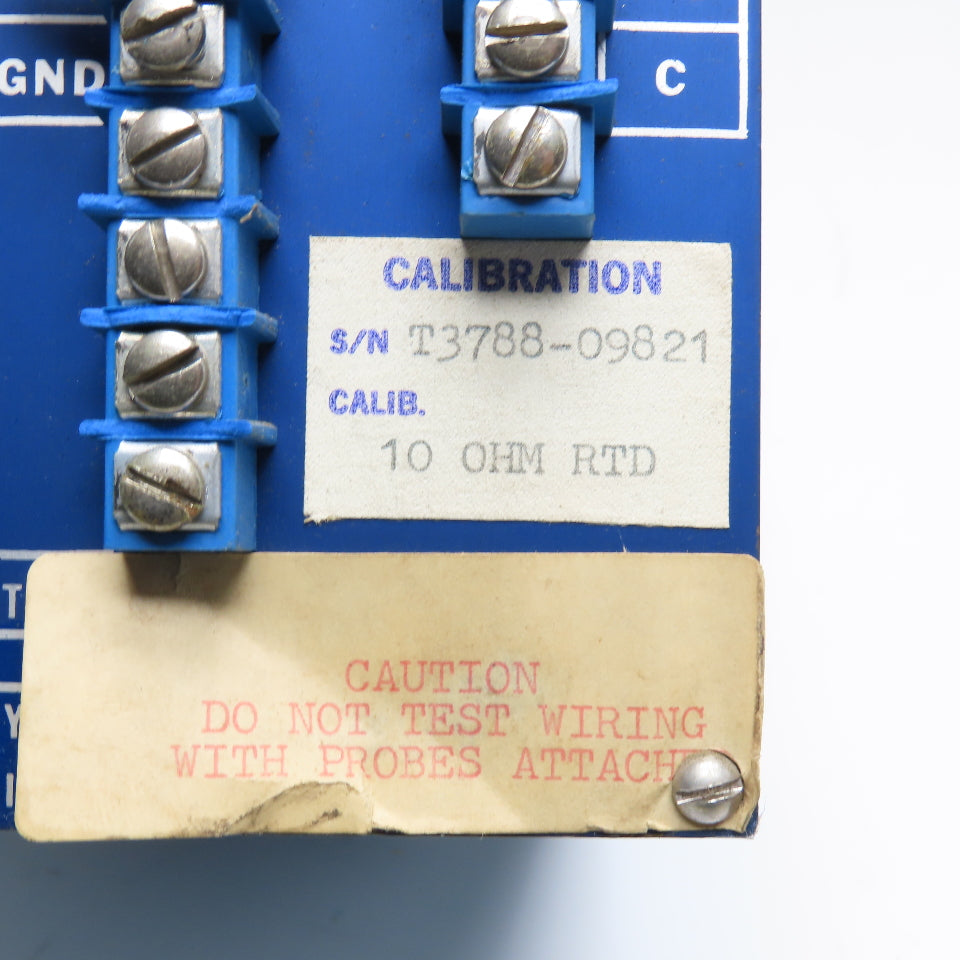 Westinghouse 2076A36-H01 0-200°F Temperature Monitor 115/230V