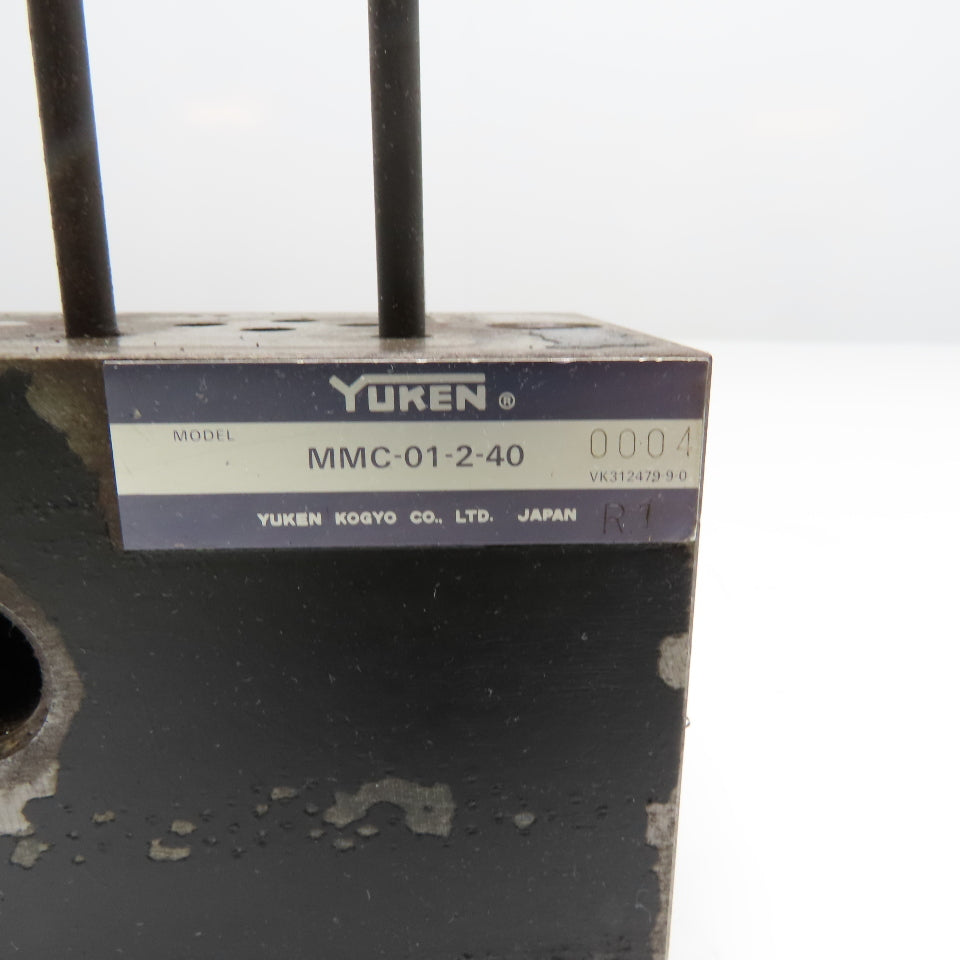 Yuken MMC-01-2-40 2 Station Valve Manifold Block D03