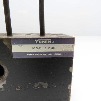 Yuken MMC-01-2-40 2 Station Valve Manifold Block D03
