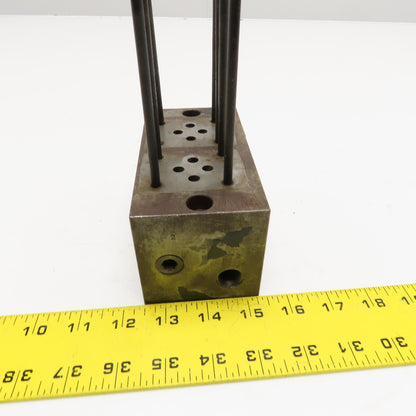 Yuken MMC-01-2-40 2 Station Valve Manifold Block D03