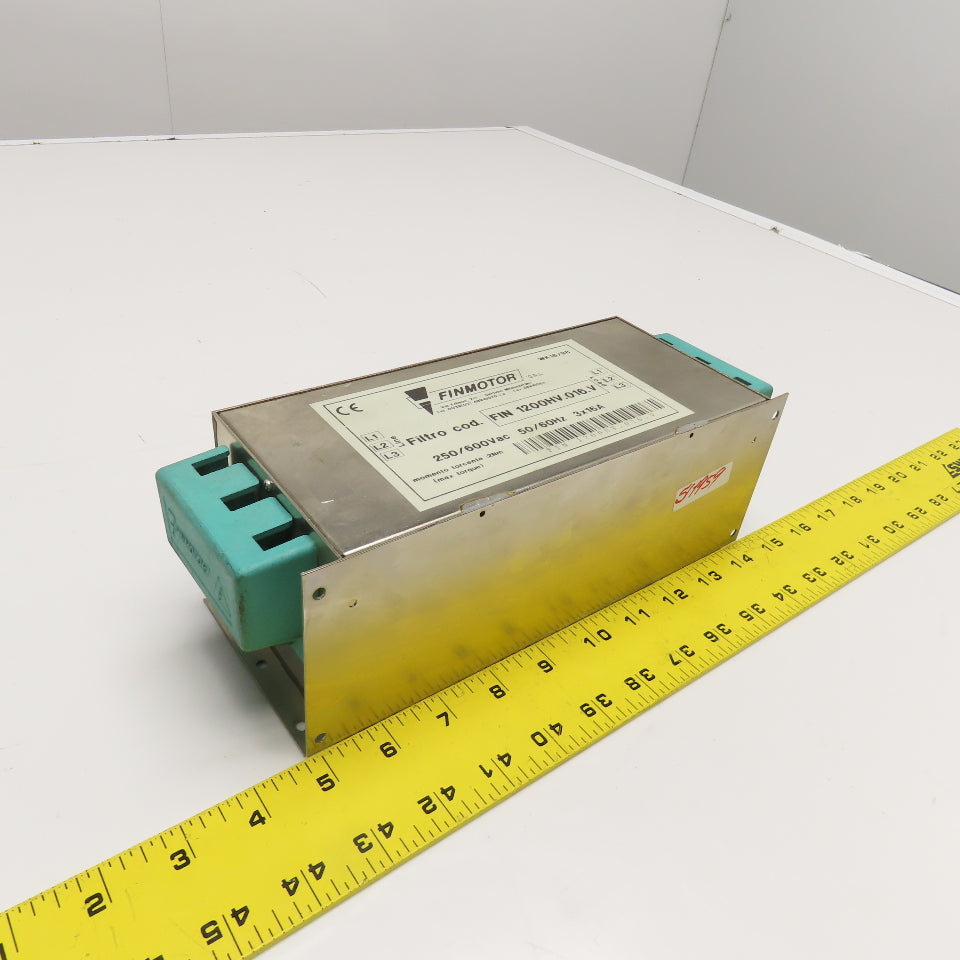 Finmotor 1200HV.016.V 250/600VAC 50/60Hz Line Filter