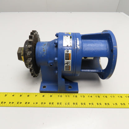 Sumitomo CNHJS-4100Y-35 35:1 Ratio .98Hp 1750RPM Inline Gear Reducer