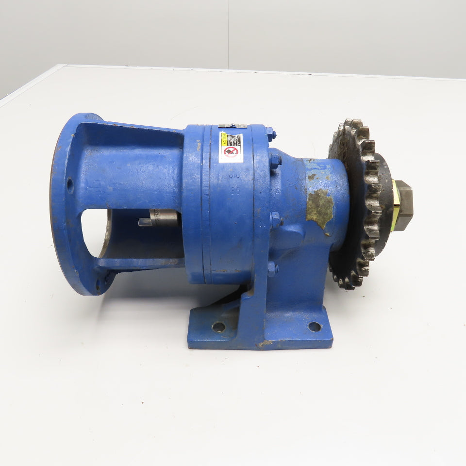 Sumitomo CNHJS-4100Y-35 35:1 Ratio .98Hp 1750RPM Inline Gear Reducer