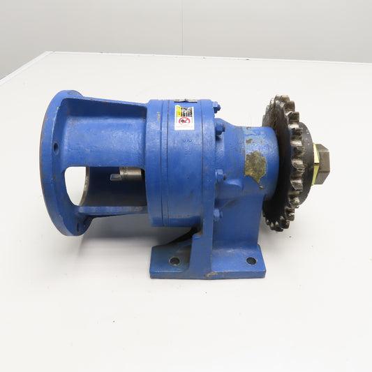 Sumitomo CNHJS-4100Y-35 35:1 Ratio .98Hp 1750RPM Inline Gear Reducer