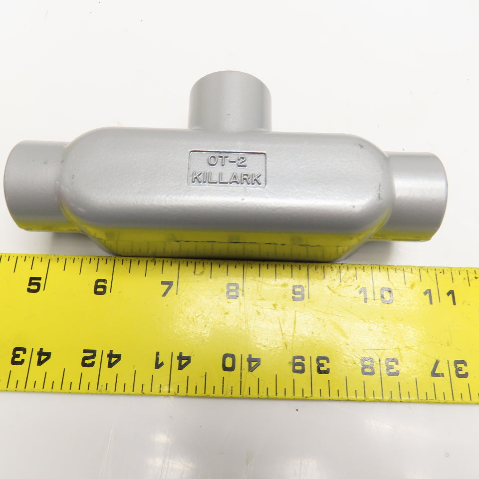Killark OT-2 3/4" Threaded Hub Conduit Body TEE Lot Of 5