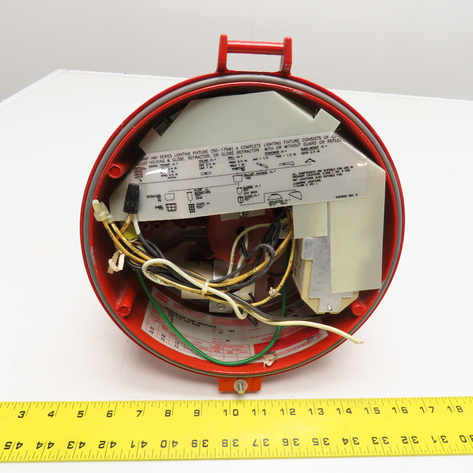 Crouse Hinds VMVS070/120 IRBG DR0391688 120V 70W Red Haz Loc Light Fixture