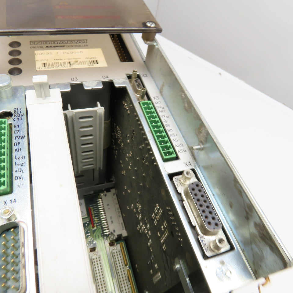 Indramat DDS02 1-A200-D Digital AC Servo Controller