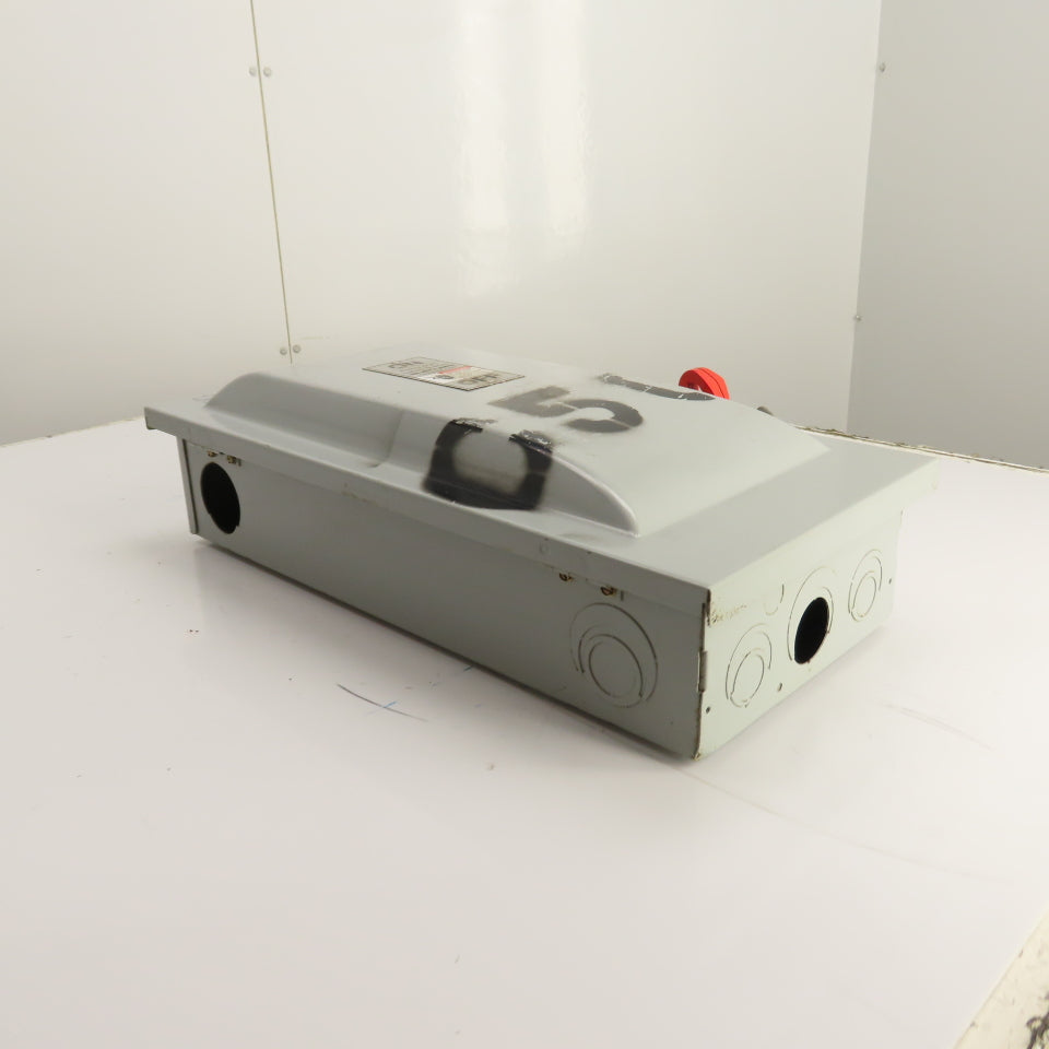 Siemens HF363 100A 3-Pole Heavy Duty Fusible Safety Disconnect Switch 600V