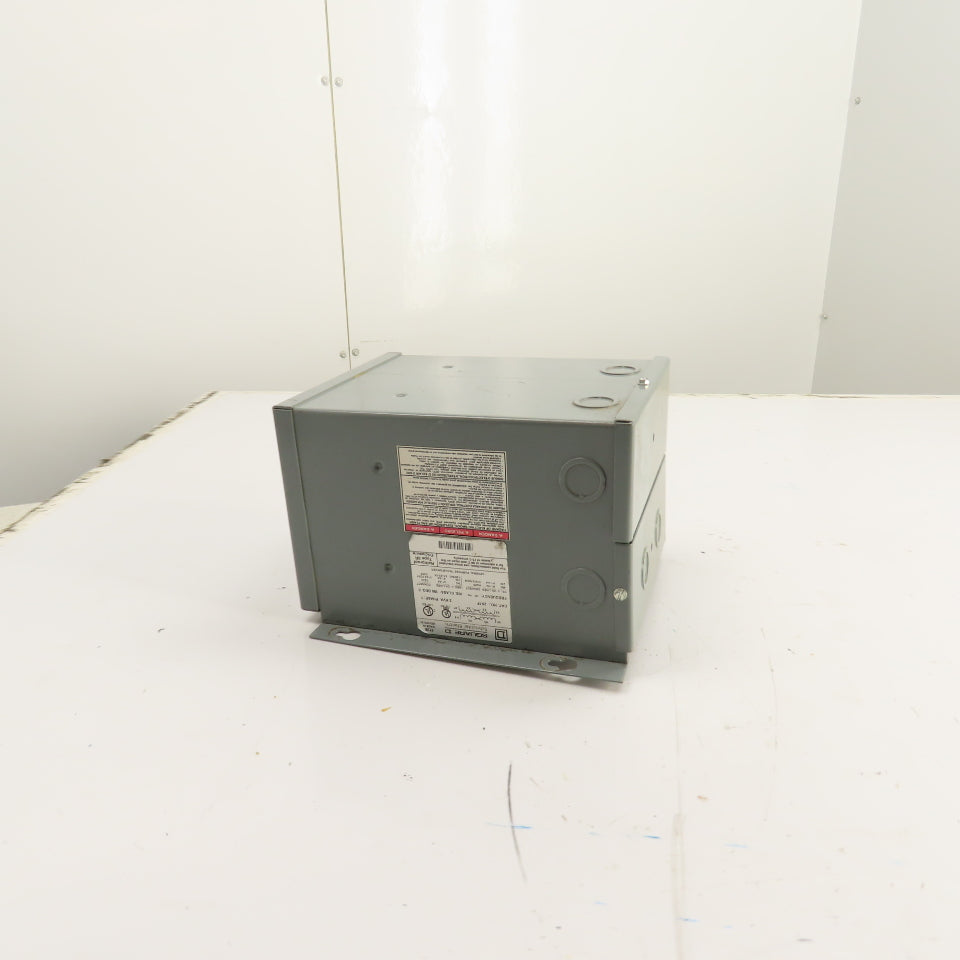 Square D 2S1F 2KVA 1Ph General Purpose Transformer Pri 240x480V Sec 120/240V 3R