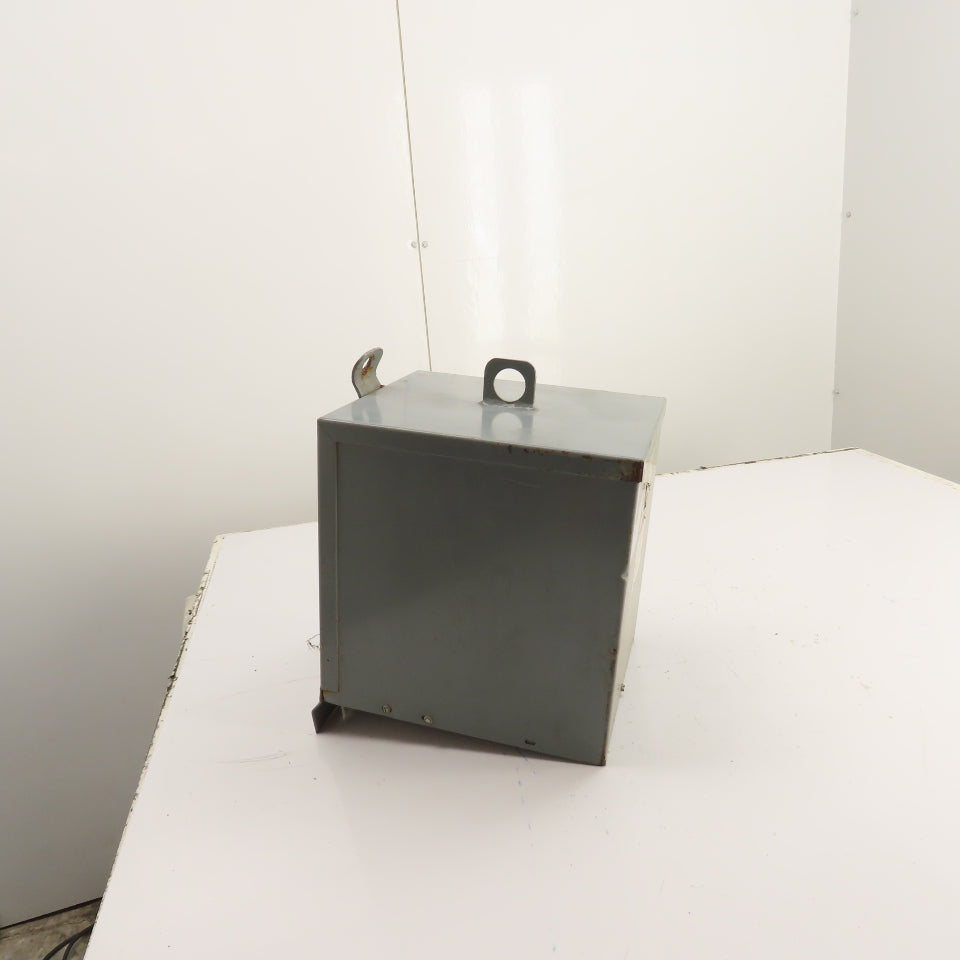 Square D 5S1F 5KVA 1Ph General Purpose Transformer Pri 240x480V Sec 120/240V 3R