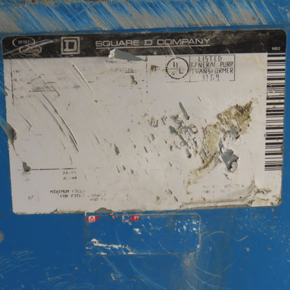 Square D 5KVA 1PH Transformer Pri 240x480V Sec 120/240V (BELIEVED TO BE 5S1F )