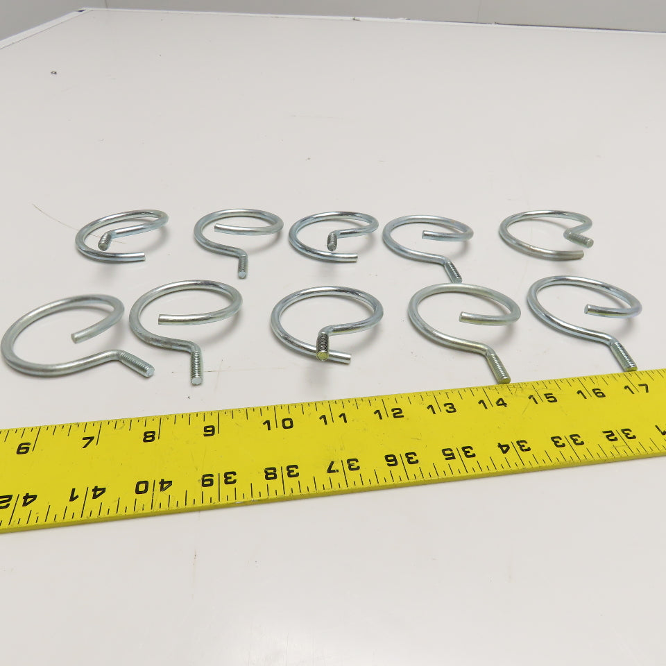 2-1/2" OD Open Loop Eye Bolt 1-/4"-20 Screw Thread 3-1/2" OAL Lot Of 10