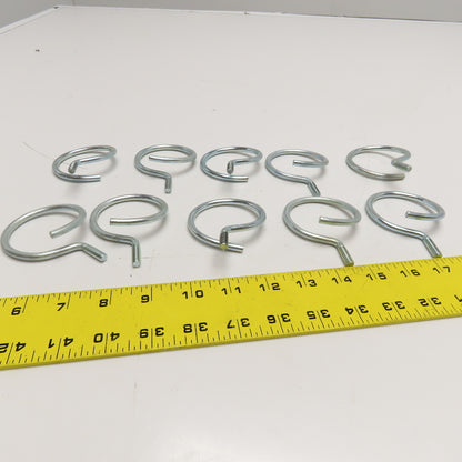 2-1/2" OD Open Loop Eye Bolt 1-/4"-20 Screw Thread 3-1/2" OAL Lot Of 10