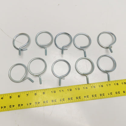 2-1/2" OD Open Loop Eye Bolt 1-/4"-20 Screw Thread 3-1/2" OAL Lot Of 10