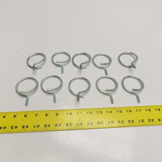 2-1/2" OD Open Loop Eye Bolt 1-/4"-20 Screw Thread 3-1/2" OAL Lot Of 10