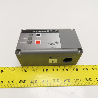 Johnson Controls P545 Electronic Lube Oil Protection Control