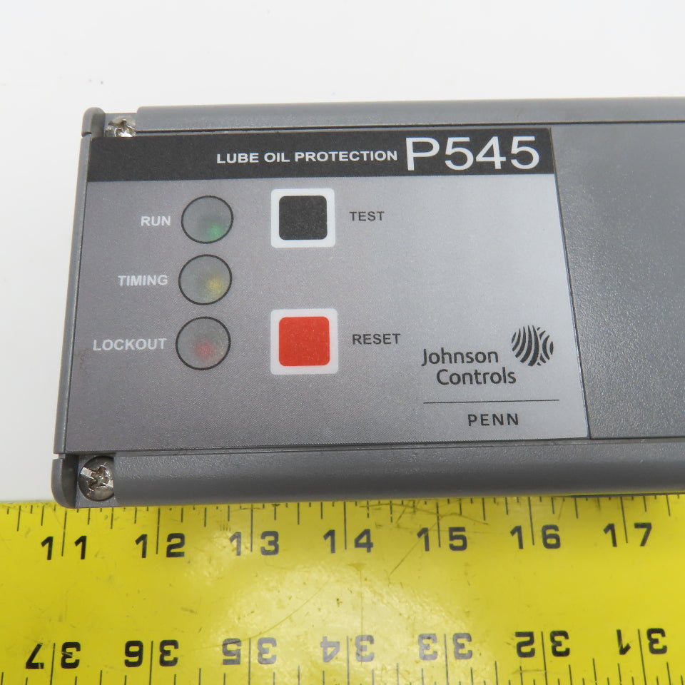 Johnson Controls P545 Electronic Lube Oil Protection Control