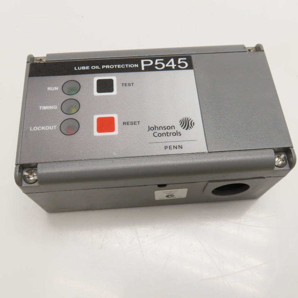 Johnson Controls P545 Electronic Lube Oil Protection Control