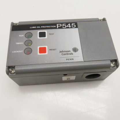 Johnson Controls P545 Electronic Lube Oil Protection Control