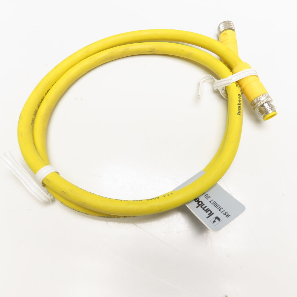 Lumberg RST3URKT 3U-619/3FT 3 Position M/F Cordset Sensor Cable 250V 3'