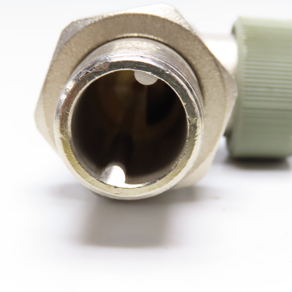 1/4" NPT Brass Male x Female Shut Off Valve DN20