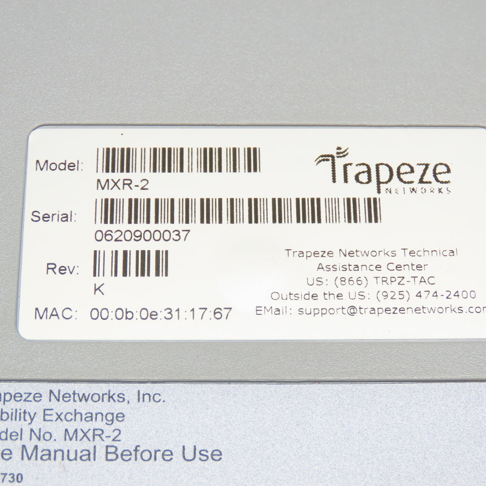 Trapeze MXR-2 Mobility Exchange Console