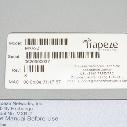 Trapeze MXR-2 Mobility Exchange Console