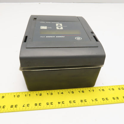 General Electric PLE3PNLDG 277V 10A Electronic Power Meter EPM Broken Cover