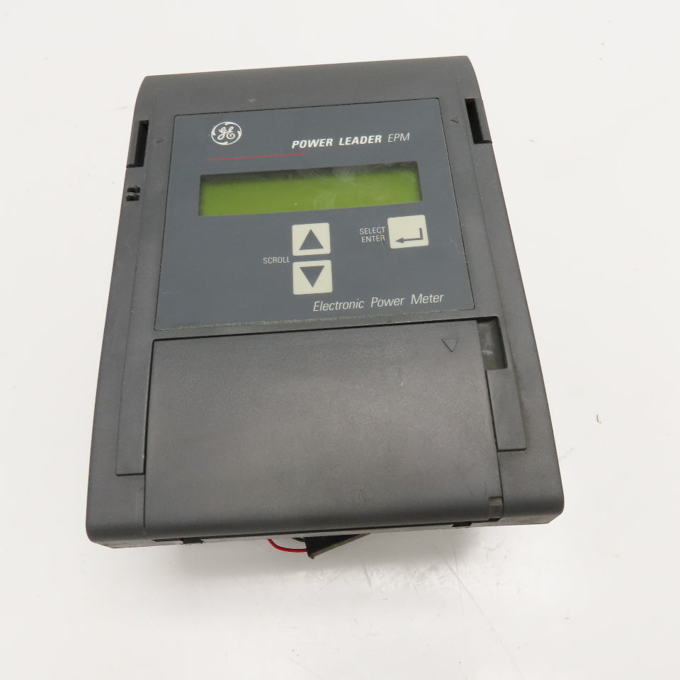 General Electric PLE3PNLDG 277V 10A Electronic Power Meter EPM Broken Cover