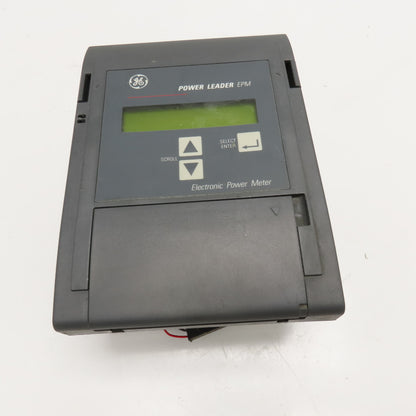 General Electric PLE3PNLDG 277V 10A Electronic Power Meter EPM Broken Cover