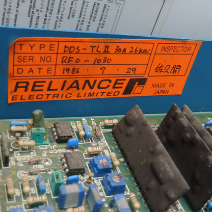 Reliance DDS-TLII 30A 2.6kW Servo Drive