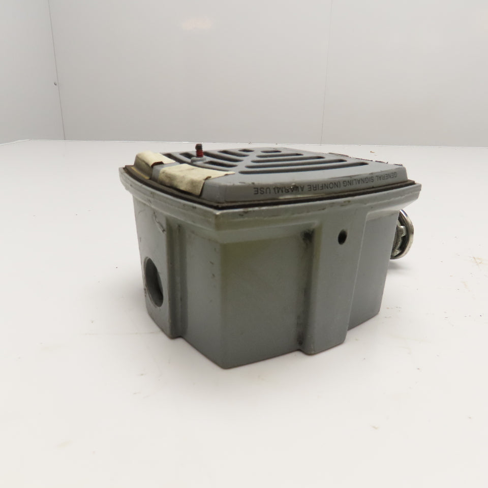 Edwards 877-G1 24VDC Audible Signal Appliance Vibrating Horn Alarm